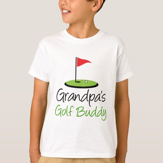 Opa's Golf Buddy T-shirt (Voorkant)
