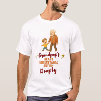 Opa's Hart Begrijpt Autisme T-shirt