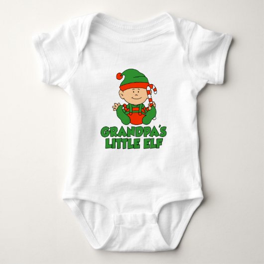 Opa's kleine Elf Romper (Voorkant)