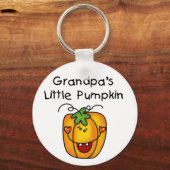 Opa's kleine pompoenoverhemden en cadeautjes sleutelhanger (Voorkant)