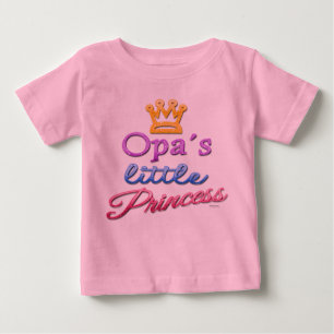 Opa's kleine prinses Baby Toddler T-Shirt