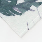 Opa's kleinkinderen Red Truck Dog Fleece Deken (Hoek)