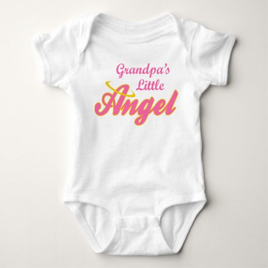 Opa's Little Angel Romper (Voorkant)