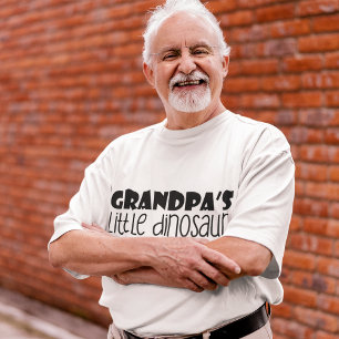 Opa's Little Dinosaur's Quote l Funny Cool T-shirt