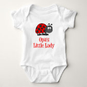 Opa's Little Lady Romper (Voorkant)