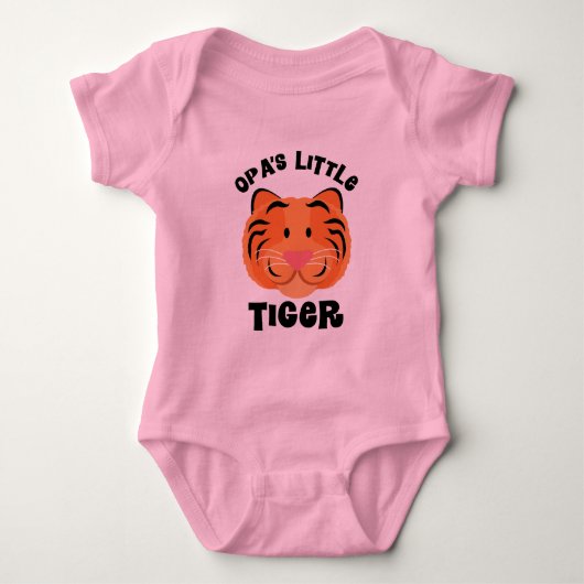 Opas Little Tiger Cute Gift Romper (Voorkant)