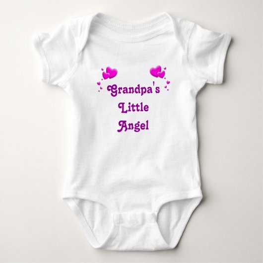 Opa's LittleAngel Romper (Voorkant)