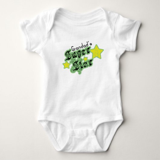 Opa's Super Star Romper (Voorkant)