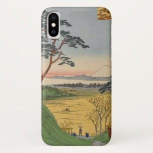 Opa's Theehuis Meguro Vintage Ukiyo-e Japans iPhone X Hoesje