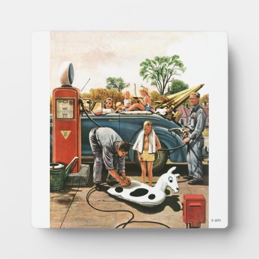 Opblaasbaar strandspelgoed fotoplaat (Voorkant)