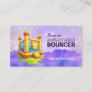 Opblaasbare Bouncer Visitekaartjes