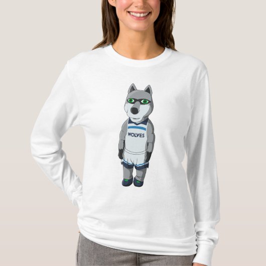 Opblaasbare kraan / Chomper - Minnesota Basketball T-shirt (Voorkant)