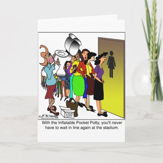 Opblaasbare Onbenullige Zak Kaart (Voorkant)