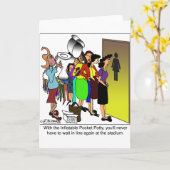 Opblaasbare Onbenullige Zak Kaart (Gele Bloem)