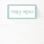 Opblaasbare surfplank baby shower aangepast geslac spandoek (Insitu)