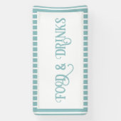 Opblaasbare surfplank baby shower aangepast geslac spandoek (Verticaal)