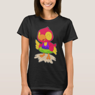 Opblaasbare zwemvogel Zomer T-shirt