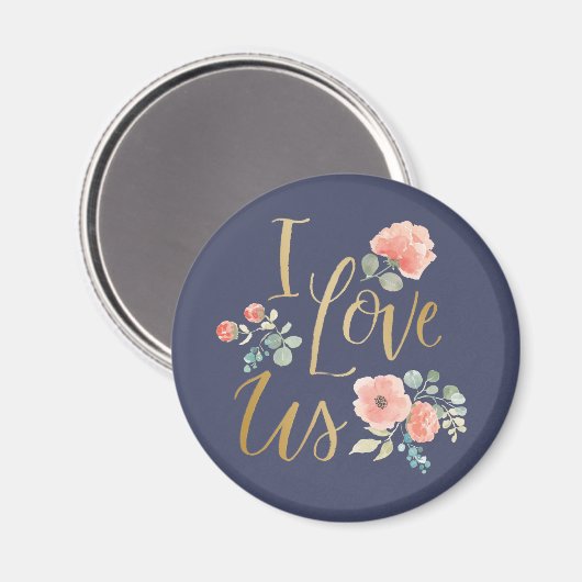 Opblauw opblazen | Ik hou van ons Magneet (Voorkant / Achterkant)