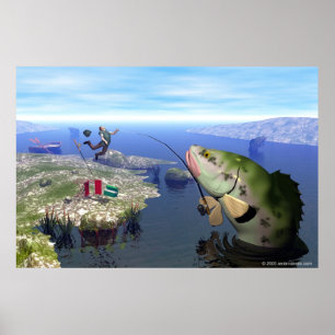 Opbrengst van de Mutant Bass Poster