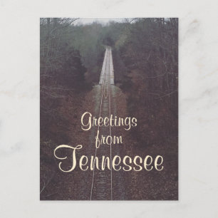 OPBRENGST VAN DE Treinfoto VAN DE TENNESSEE   Pos Briefkaart