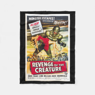 Opbrengst van het Poster Creature Movie Blanket Fleece Deken