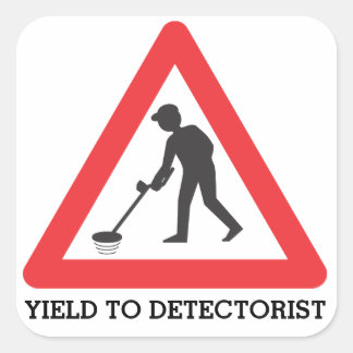 Opbrengst voor Detectorist Stickers