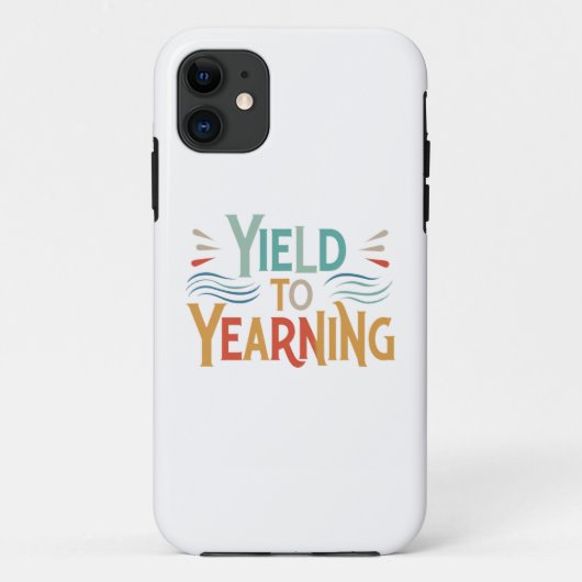 Opbrengst voor Verlangen: Inspirerend iPhone Case  (Achterkant)