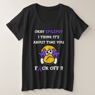OPDonderen...Epilepsie Grote Maat T-shirt