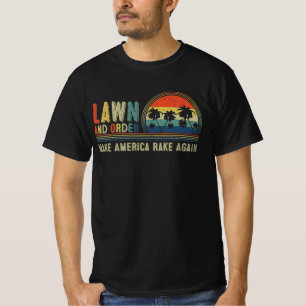 Opdracht en orde. Amerika weer ramen T-shirt