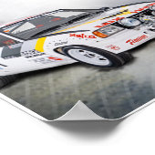 Opel Ascona Car Poster (Hoek)