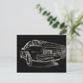Opel Ascona i400 Briefkaart (Staand voorkant)