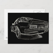 Opel Ascona i400 Briefkaart (Voorkant / Achterkant)