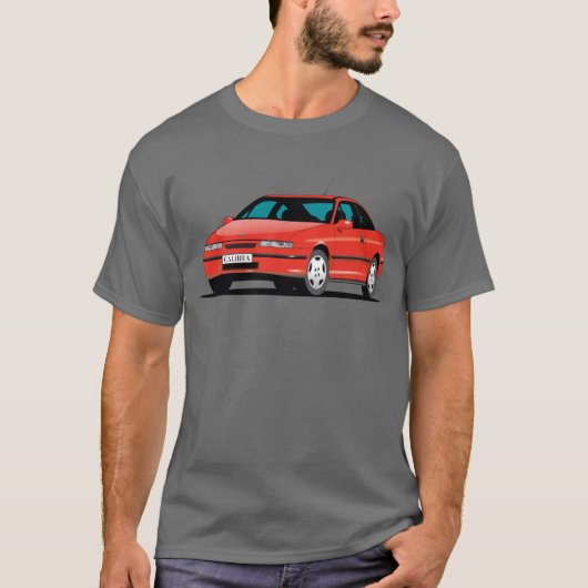 Opel Calibra red T-shirt (Voorkant)