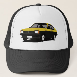Opel Kadett GT/E Coupé yellow-black Trucker Pet