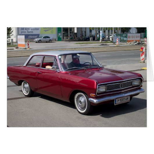 Opel Rekord 1900 (Voorkant Horizontaal)