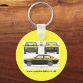opel-toetsenbord sleutelhanger (Voorkant)
