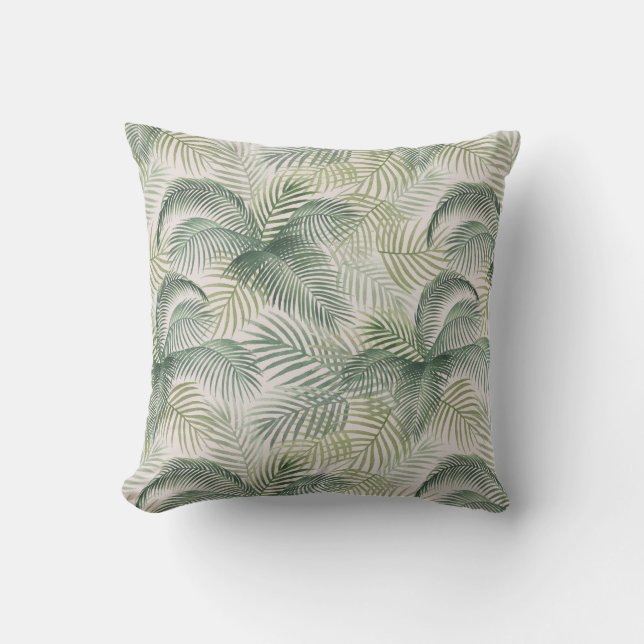 Open Accent Pillow-Moroccan Print Buitenkussen (Voorkant)