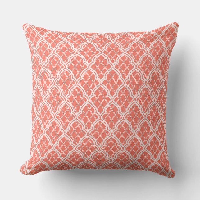 Open Accent Pillow-Moroccan Print P Buitenkussen (Voorkant)