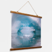 Open Arch Iceberg | Antarctica Hangend Wandkleed (Gebogen)