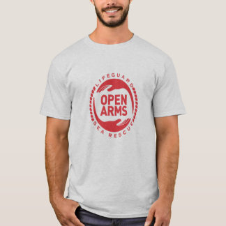 Open armen T-Shirt essentieel