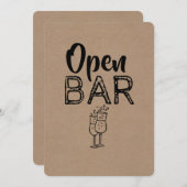 open balk | BRUIDEGOM | Best man grappig voorstel Kaart (Voorkant / Achterkant)