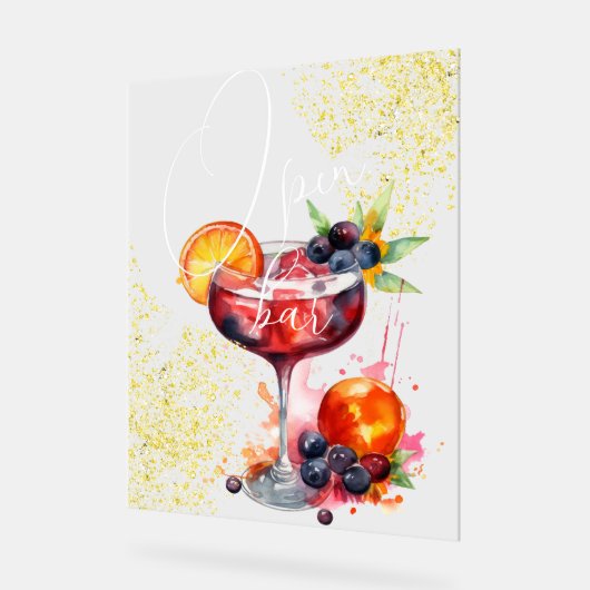 Open Bar Boissons Gold Mariage (Angle)