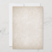 Open Bar Funny Invitation d'anniversaire (Dos)