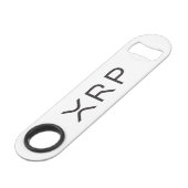 Open Bar XRP-Logo-flesopening Speed Flessenopener (Achterkant Gekanteld)