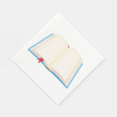 Open boek servet (Hoek)