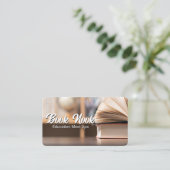 Open boeken | Onderwijs Leren Visitekaartje (Staand voorkant)