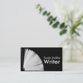 Open Book AUTHORS & WRITERS Carte de visite (Debout devant)