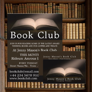 Open Book, Book Club Visitekaartje