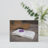 Open book briefkaart (Staand voorkant)