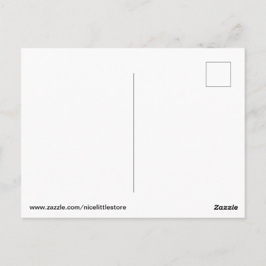 Open book briefkaart (Achterkant)